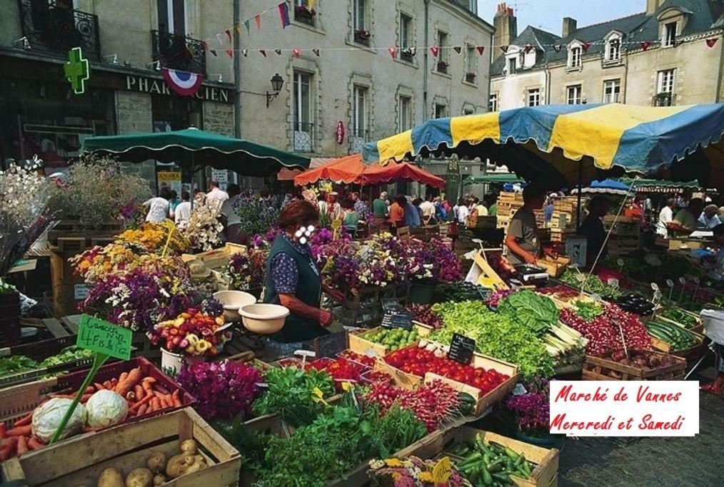 La Palmeraie Vannes Esterno foto